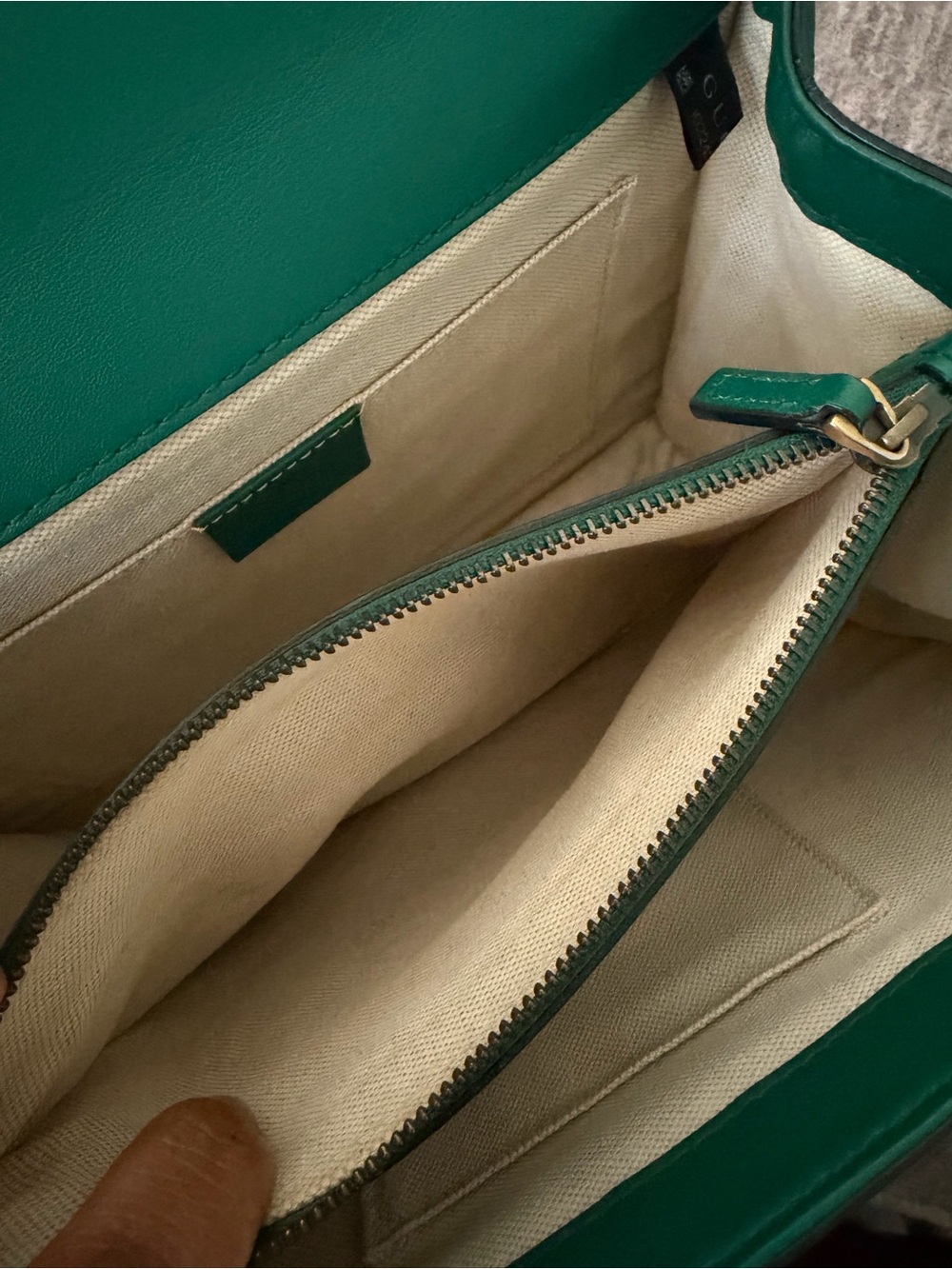 Gucci Moon Calfskin Web Medium Dionysus Bamboo Top Handle Bag - Picture 6 of 16